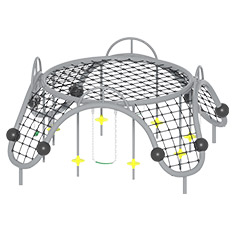 多功能攀爬组合(图2)